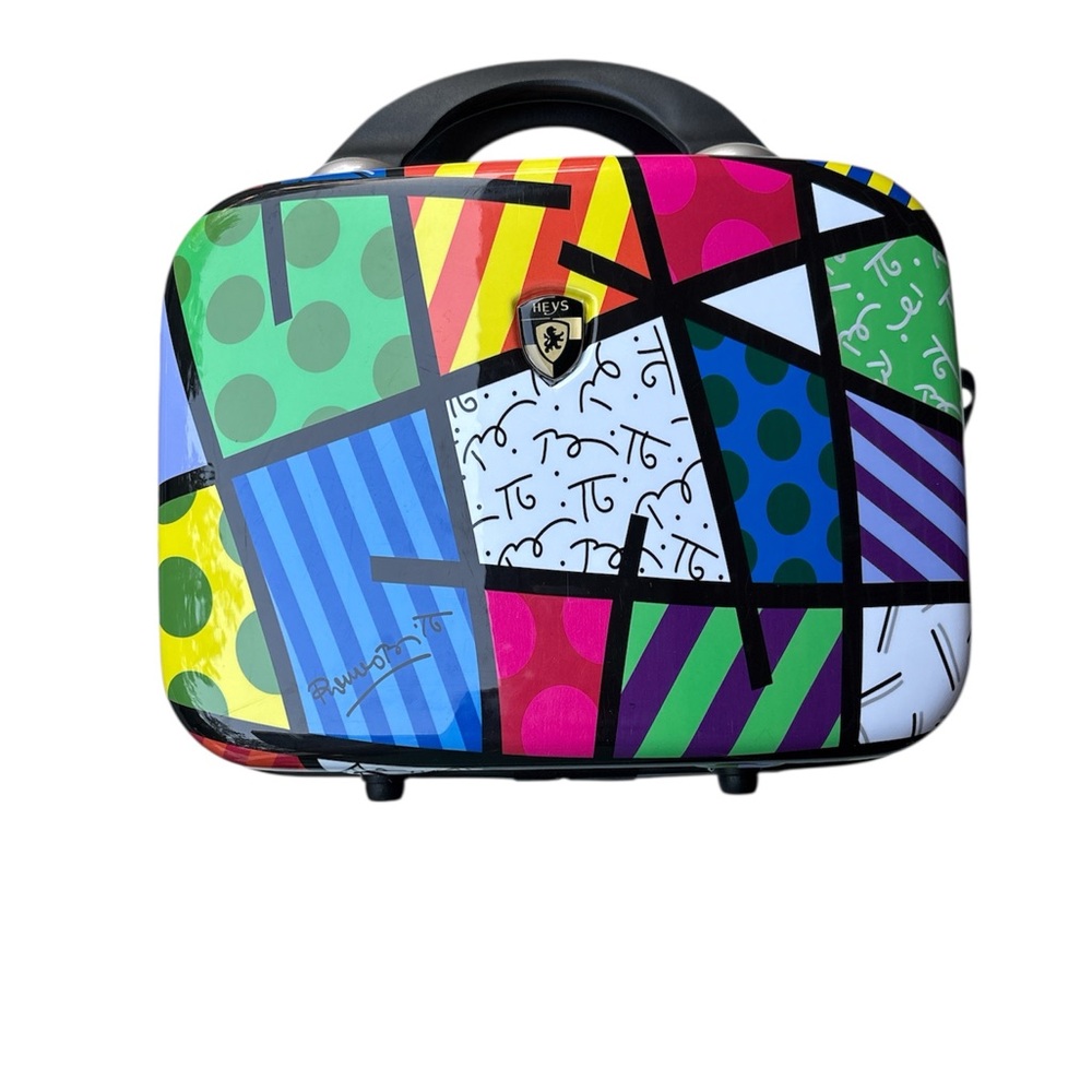 HEYS Britto collection Colorful Geometric hard beauty case Luggage